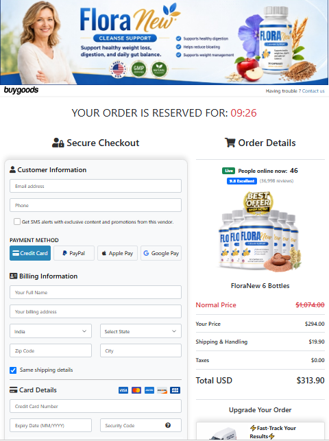 Checkout Page